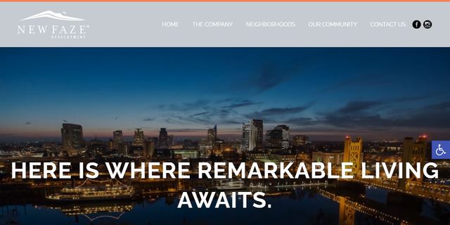 New Faze website preview